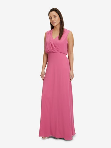Vera Mont Βραδινό φόρεμα σε ροζ: μπροστά