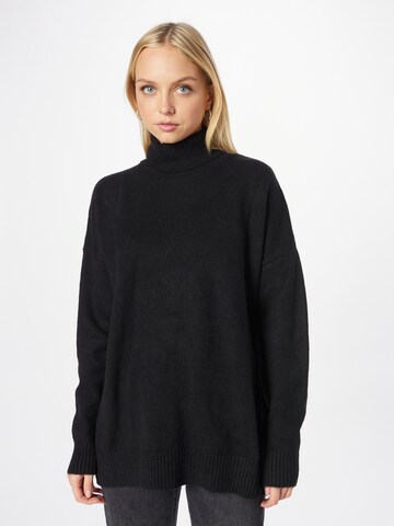 Pull-over oversize 'Niyeta' LTB en noir : devant