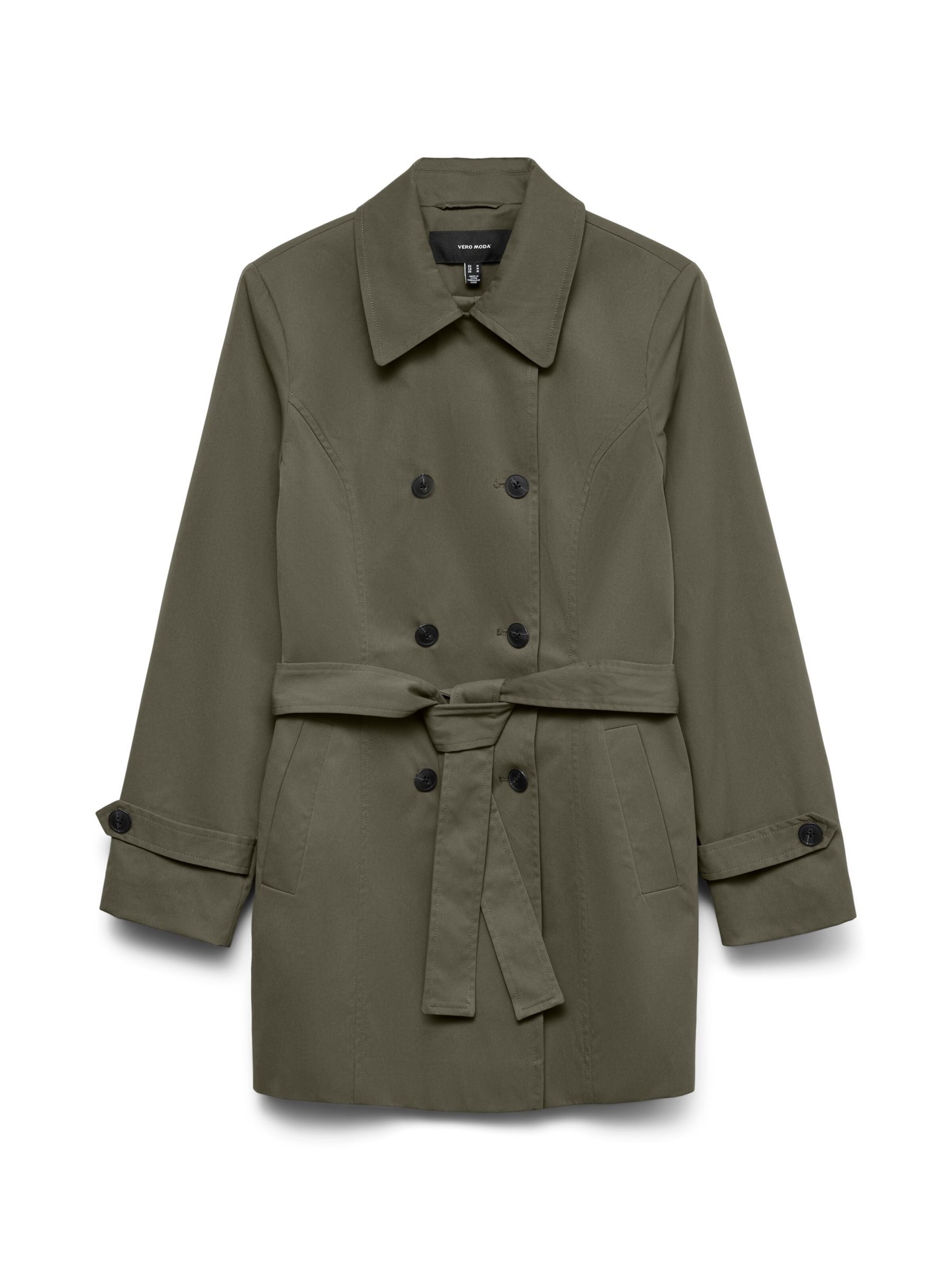 VERO MODA Between-Seasons Coat 'VMChelsea Olivia' in Green, Item view