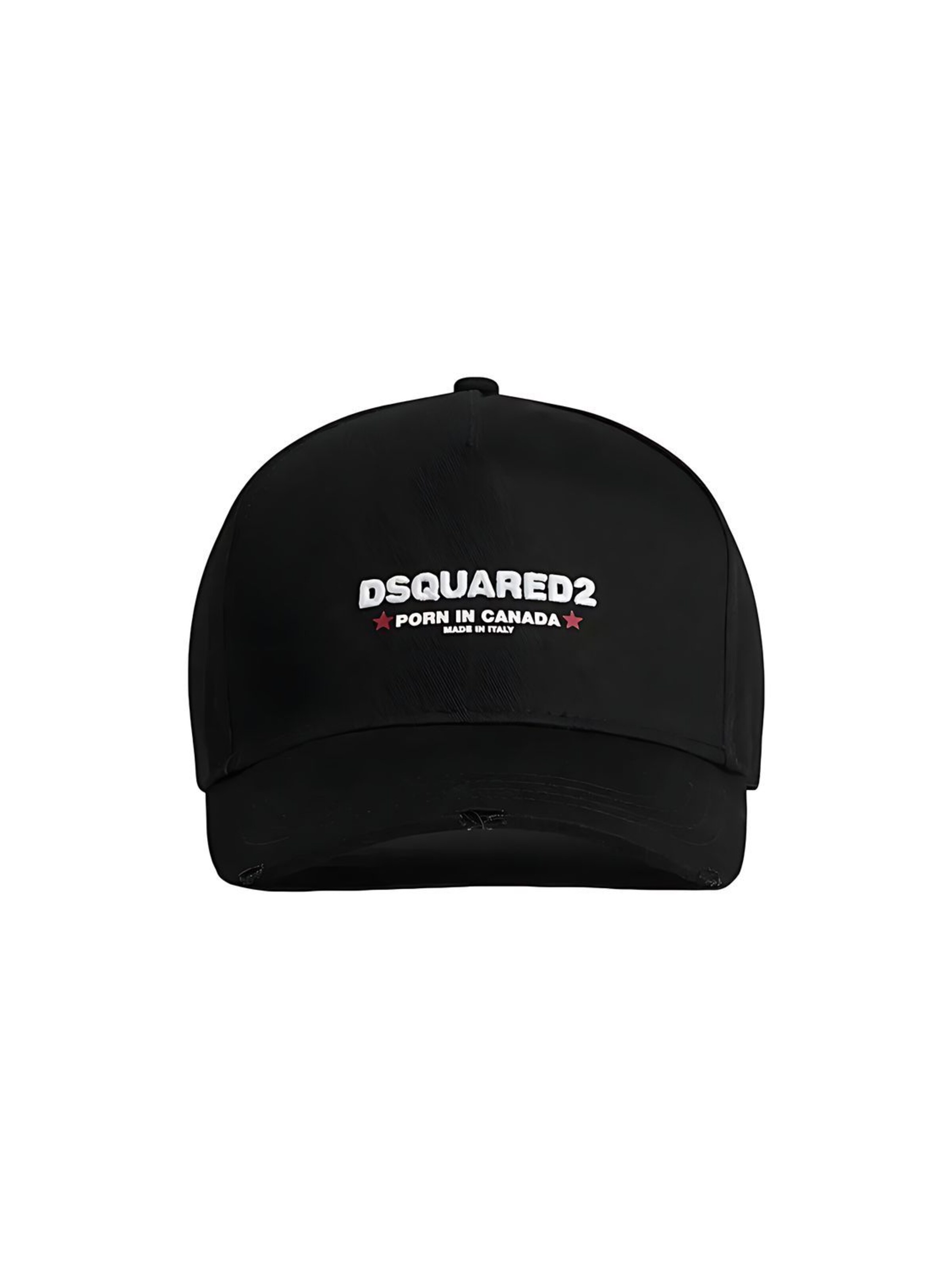 DSQUARED2 Cap 'Rocco'‌‌‌‌‌ in Schwarz: Vorderseite