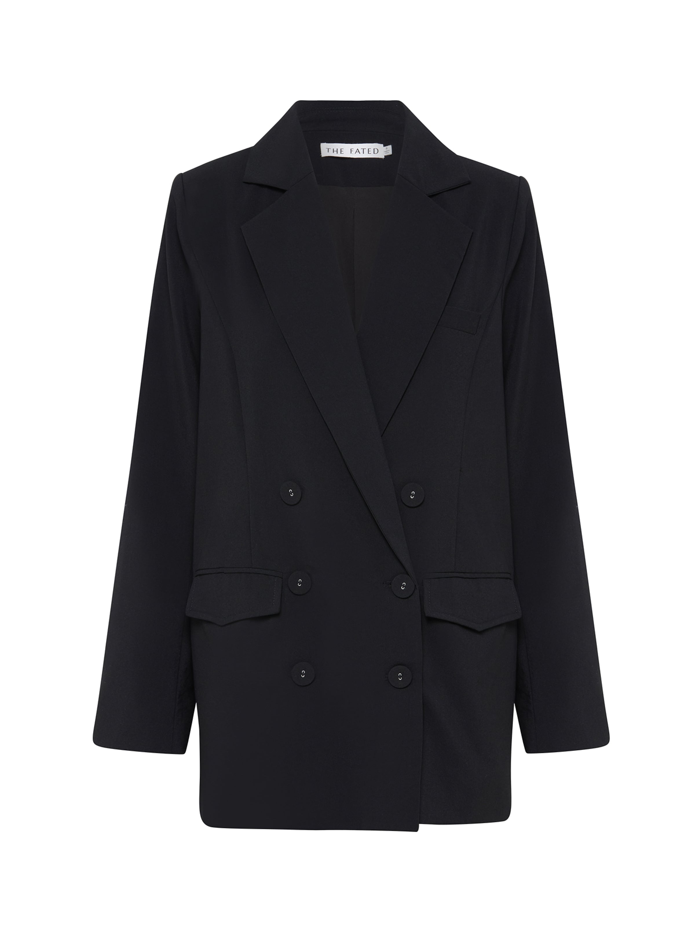 The Fated Μπλέιζερ 'Elvina' σε μαύρο: μπροστά