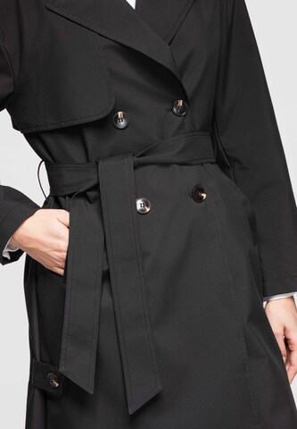 Manteau mi-saison Ombre en noir