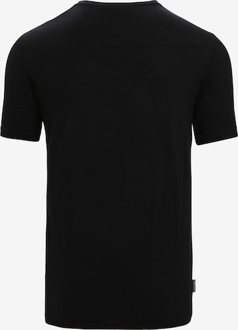 ICEBREAKER Toiminnallinen paita 'Tech Lite II Polar Paddle' värissä musta