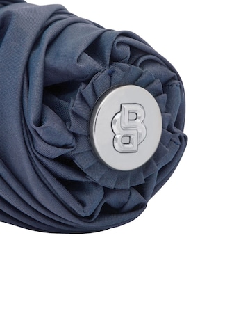 BOSS Paraplu 'Pocket umbrella Double B' in Blauw