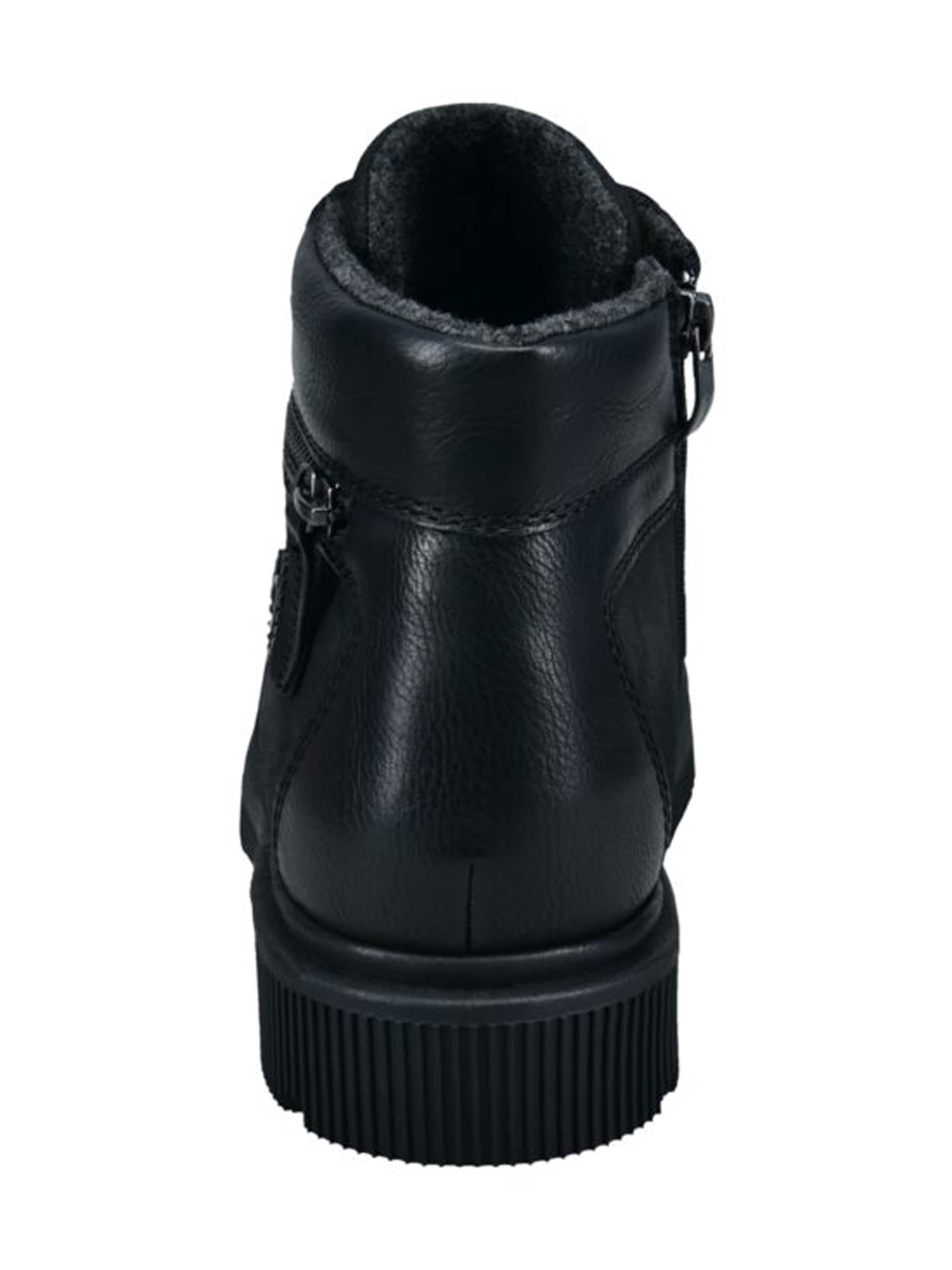 Bottines à lacets bugatti en noir