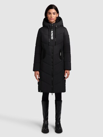 khujo Winter Coat 'Aribay4 Light' in Black