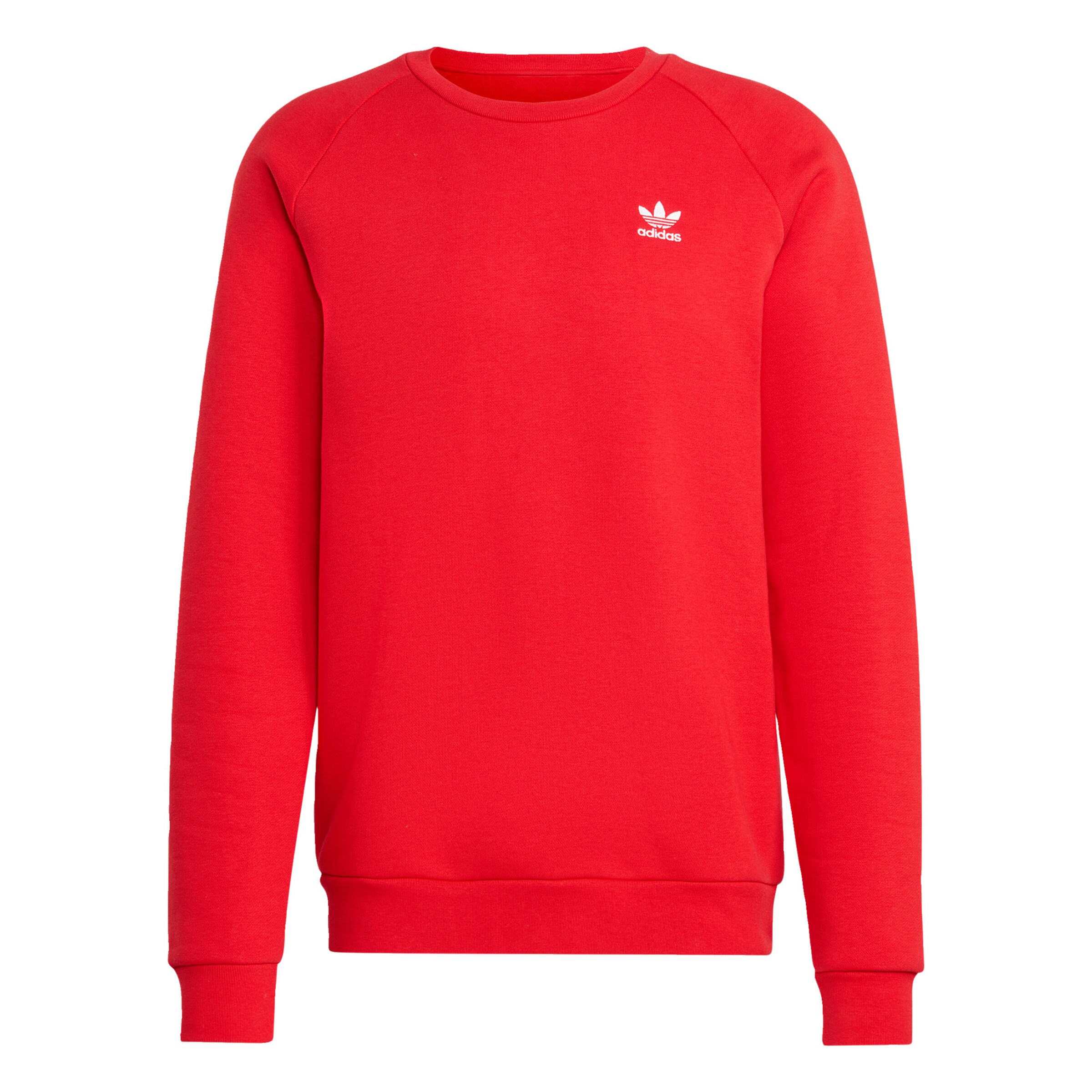 ADIDAS ORIGINALS Sweatshirt in Neon Red ABOUT YOU