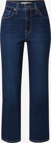 LEVI'S ® Flared Jeans 'High Waisted Crop Flare' in Blue: front