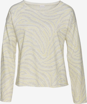 LASCANA Sweatshirt in Beige: front