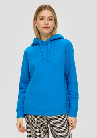 s.Oliver Sweatshirt in Blauw: voorkant