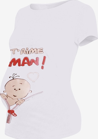 M.M.C. Shirt in White: front