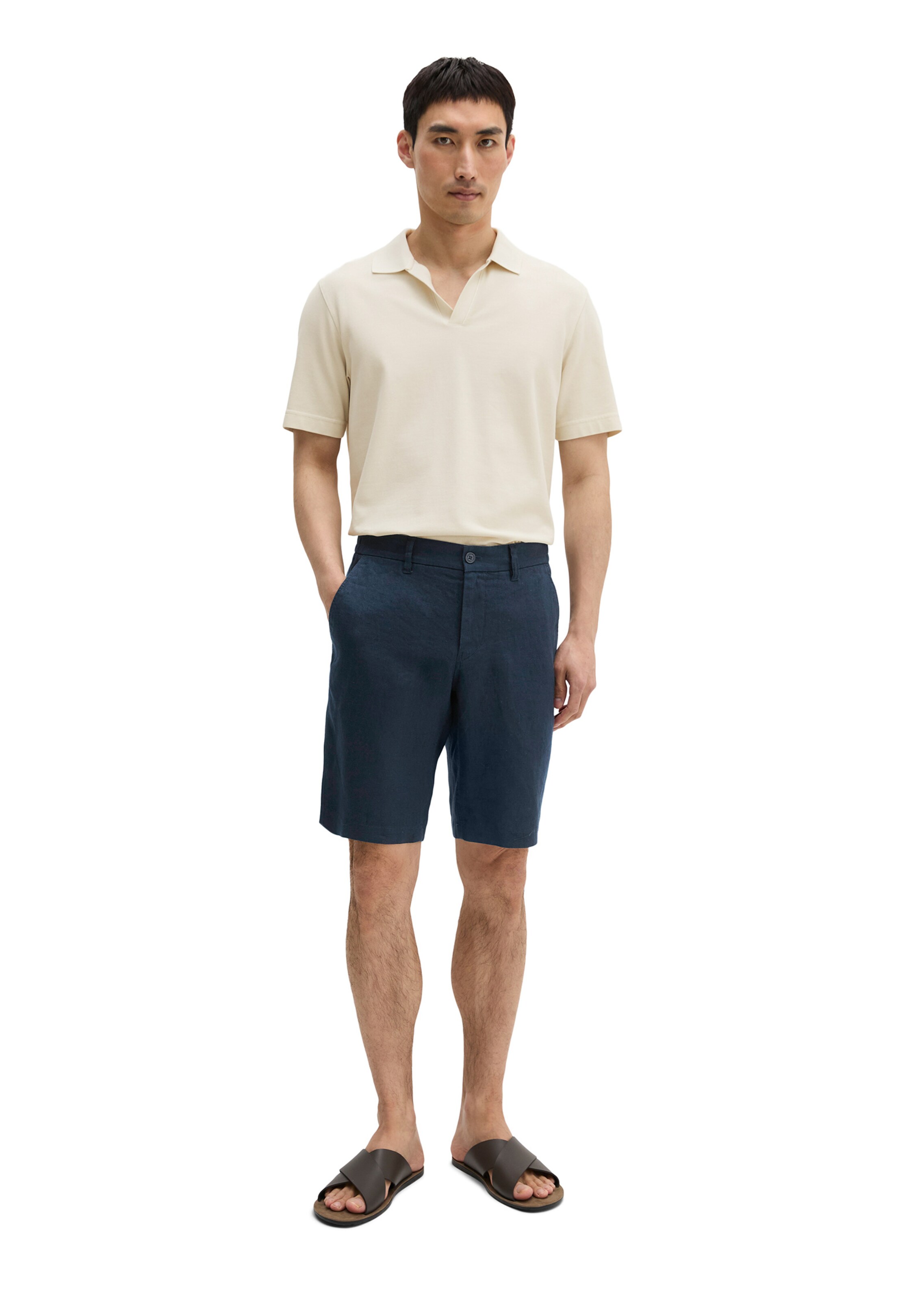 Marc O'Polo Regular Broek in Blauw