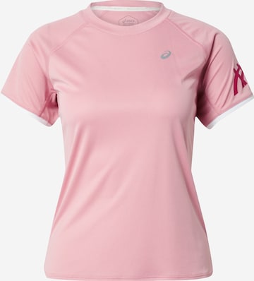 T-shirt fonctionnel ASICS en rose : devant