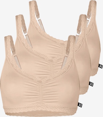 like it! Bodice 'Olivia' in Beige: front