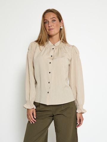 Peppercorn Shirts 'Lina' i beige: forside