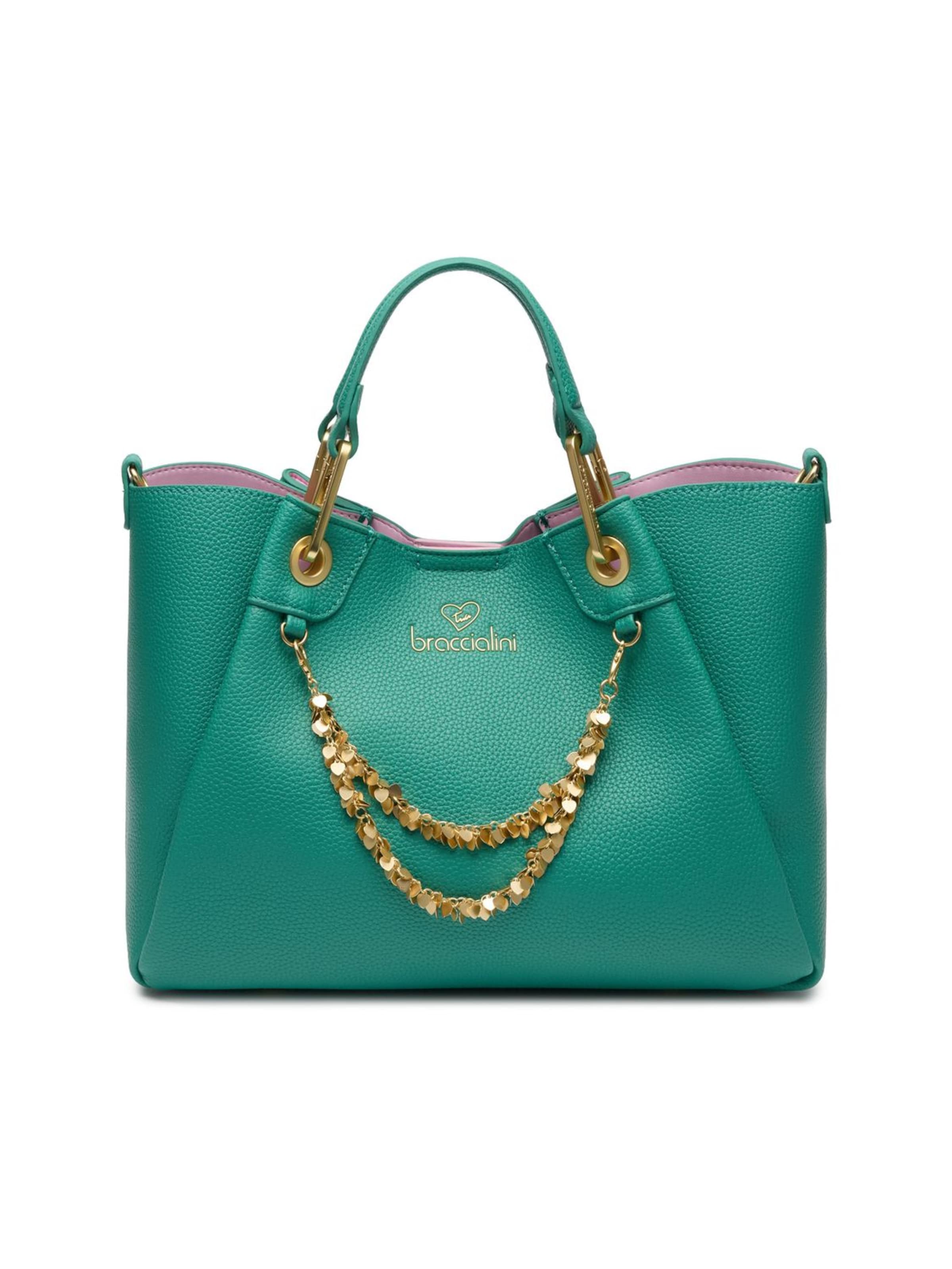 Braccialini Handtasche 'Amy'‌‌‌‌ in Grün: Vorderseite