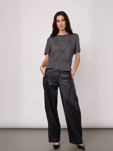 Top ' TaniaCC ' di co'couture in grigio: frontale