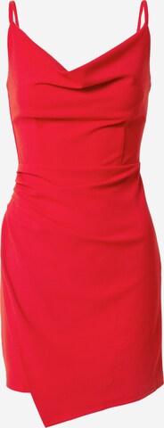 Skirt & Stiletto Šaty 'Lucia' – červená: přední strana