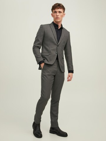 JACK & JONES Slim fit Suit 'Franco' in Grey: front