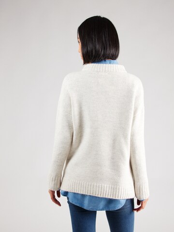 Pull-over 'Es44tella' Hailys en blanc