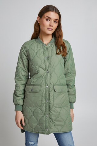 b.young Between-Season Jacket 'BYCANNA' in Green: front