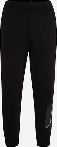 Karl Lagerfeld - Pantalón de pijama en negro: frente