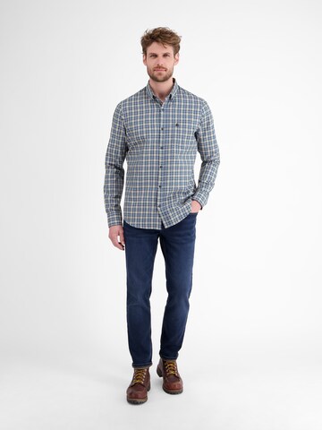 LERROS Regular fit Button Up Shirt in Blue