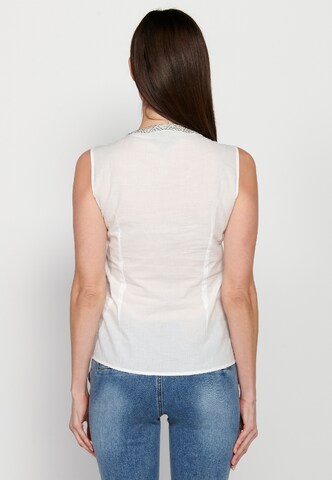 KOROSHI Blouse in White