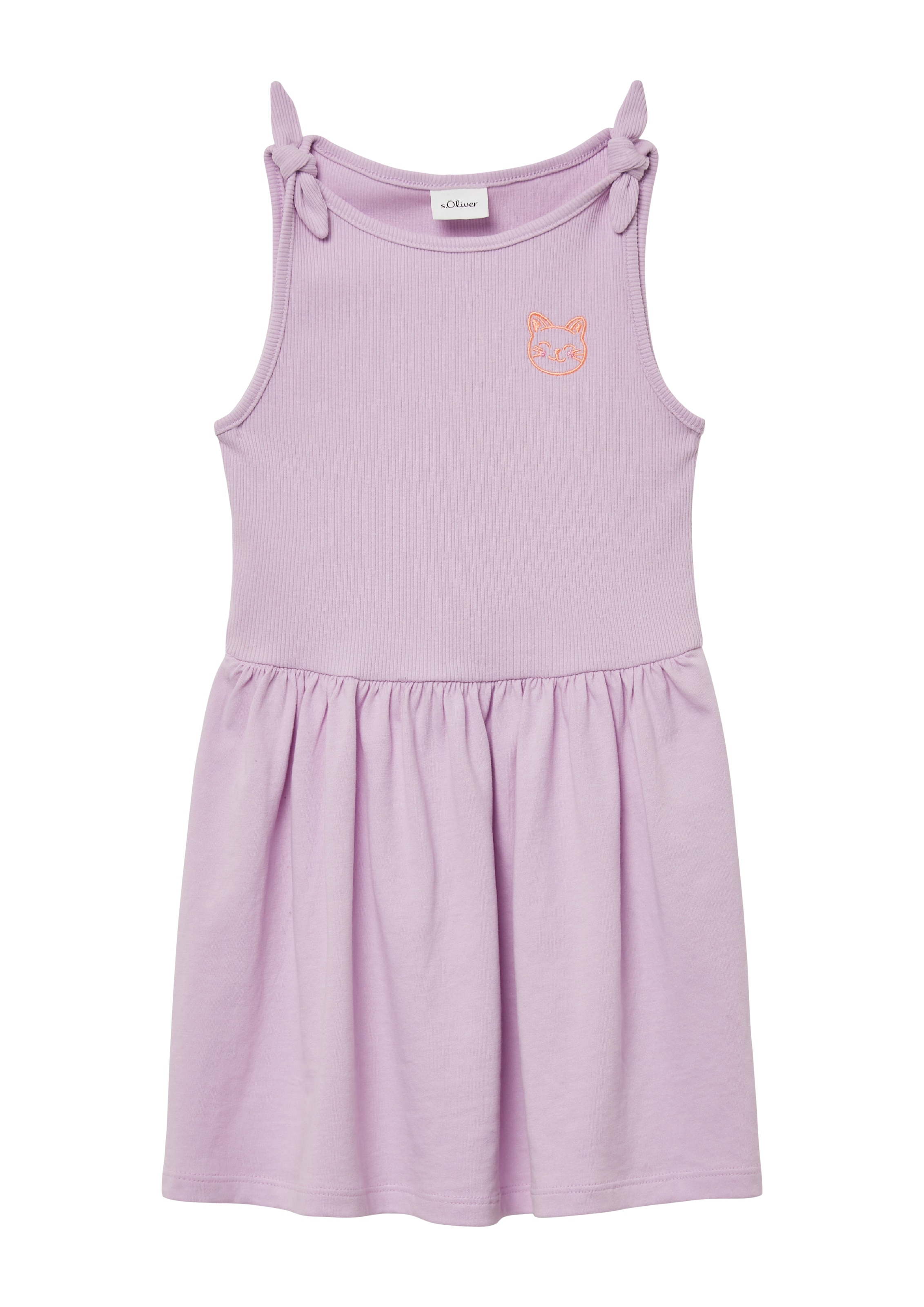 s.Oliver Kleid in Lila: Vorderseite