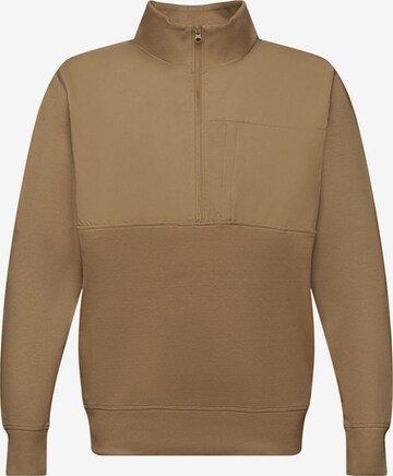 ESPRIT Sweatshirt in Brown: front