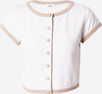 millane Shirt 'Isabell' in Wit: voorkant