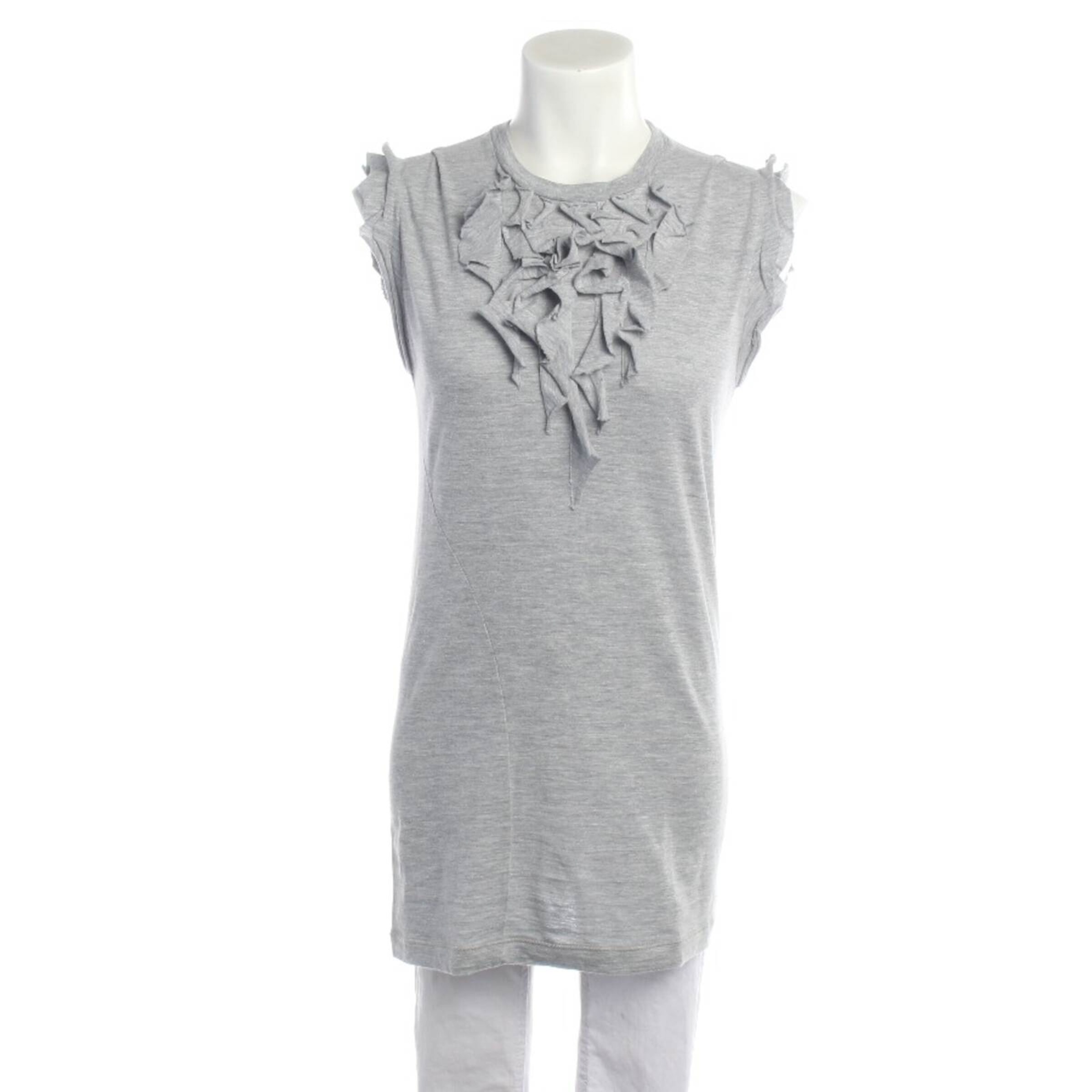 DSQUARED2 Top / Seidentop S in Grau: Vorderseite