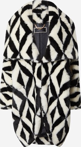 Elisabetta Franchi Between-Seasons Coat in Mixed colors: front