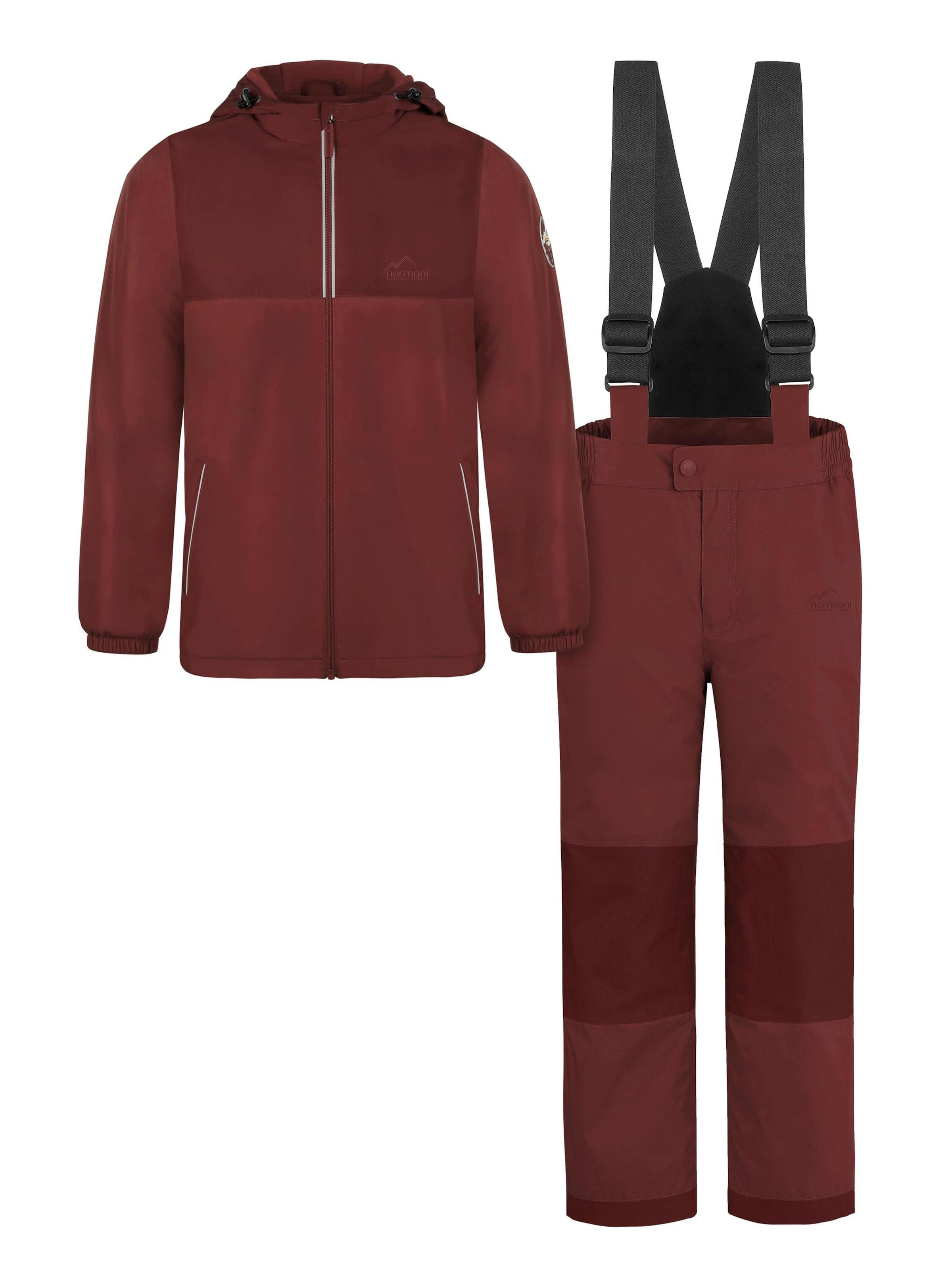 normani Functioneel pak in Rood: voorkant