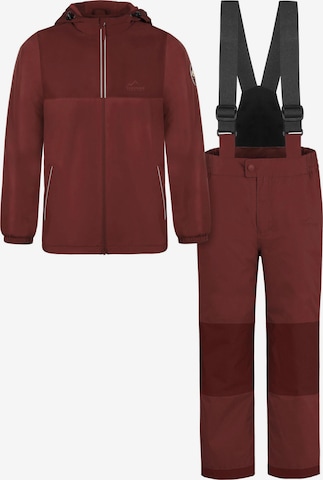 normani Athletic Suit in Red: front