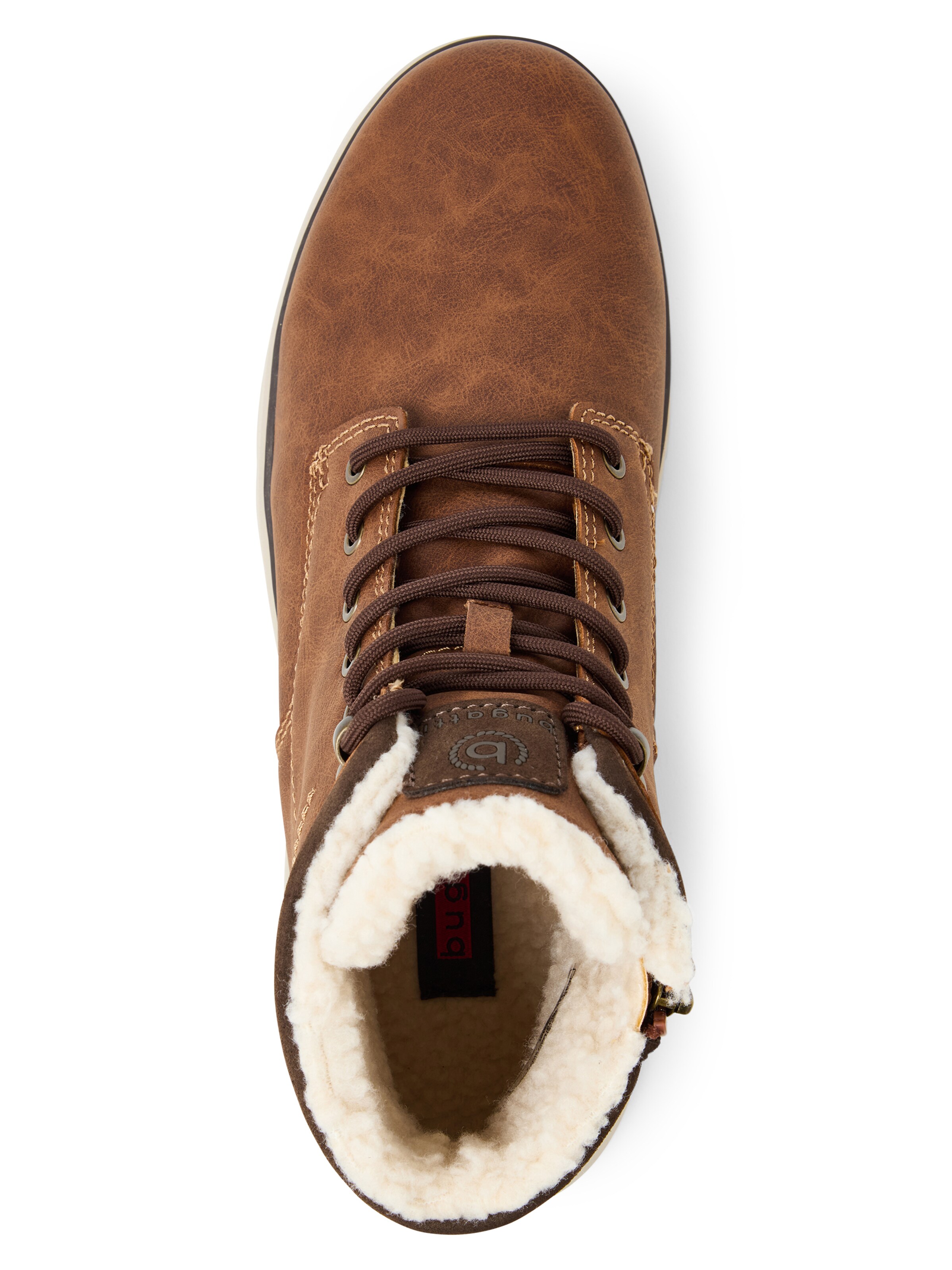 bugatti Lace-Up Boots in Brown