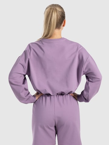 Smilodox Sweatshirt ' Triana ' in Purple