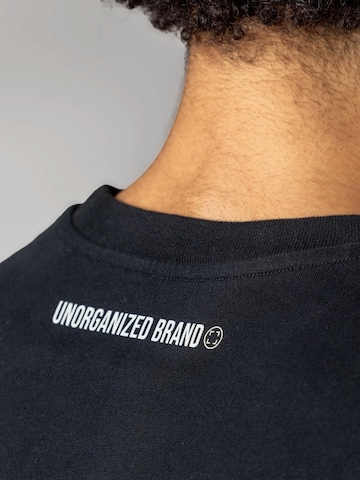 UNORGANIZED BRAND Shirt 'BASIC RUNDER SAUM T25' in Zwart