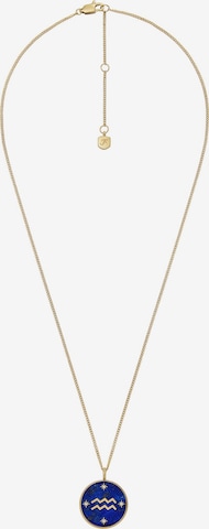 FOSSIL Kette in Blau: Vorderseite