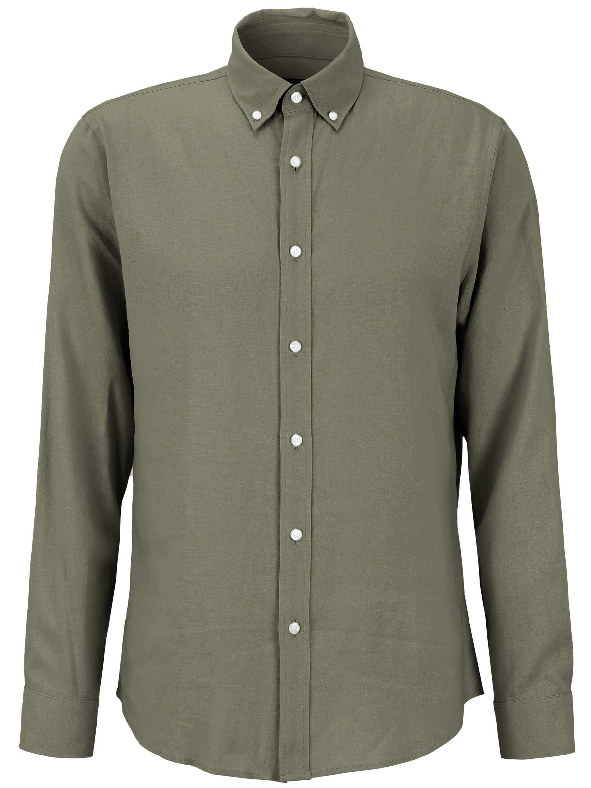 Steffen Klein Overhemd in Groen: voorkant