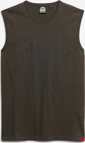 T-Shirt Superdry en noir : devant