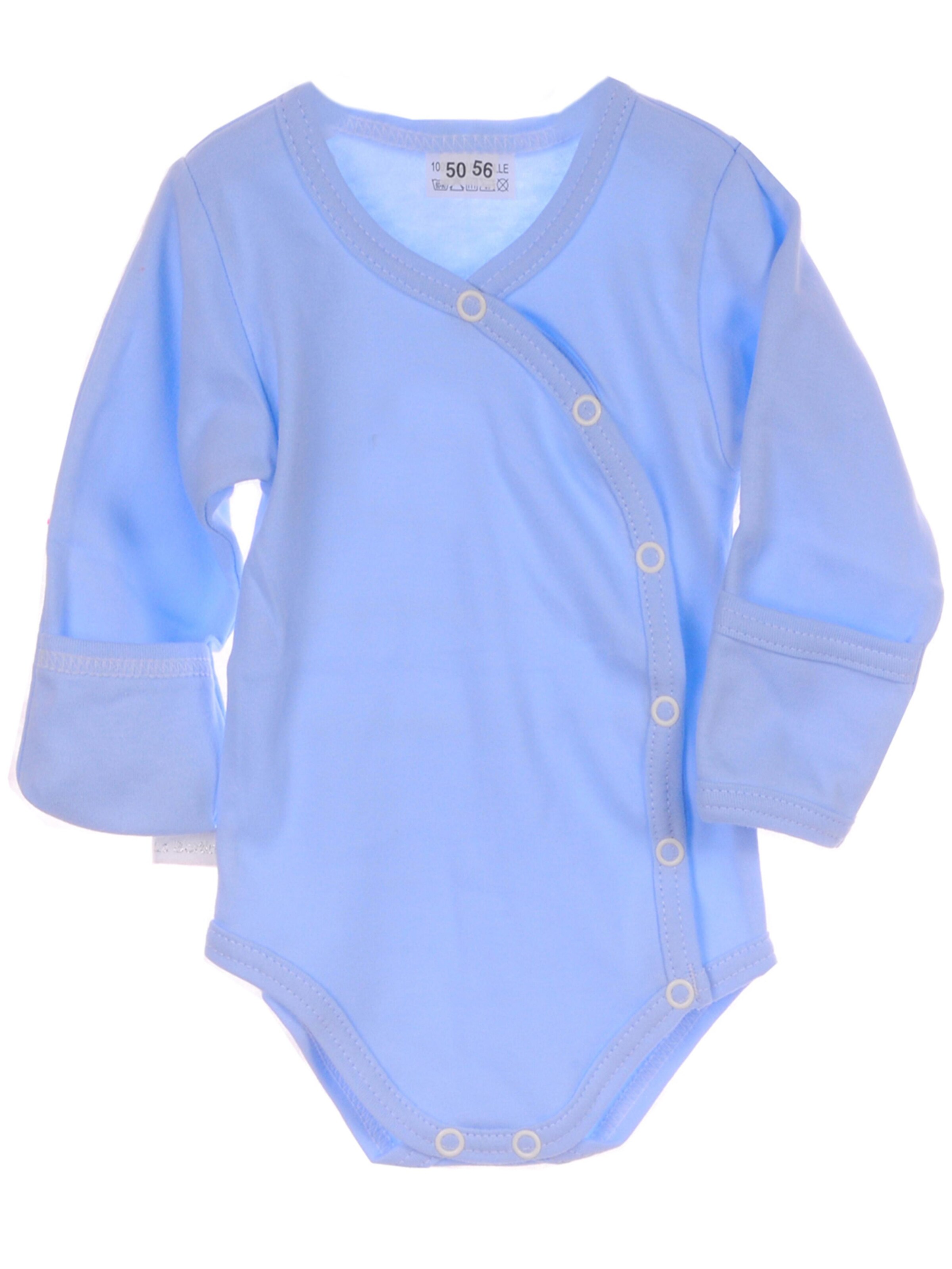 La Bortini Strampler/Body‌‌‌ in Blau: Vorderseite