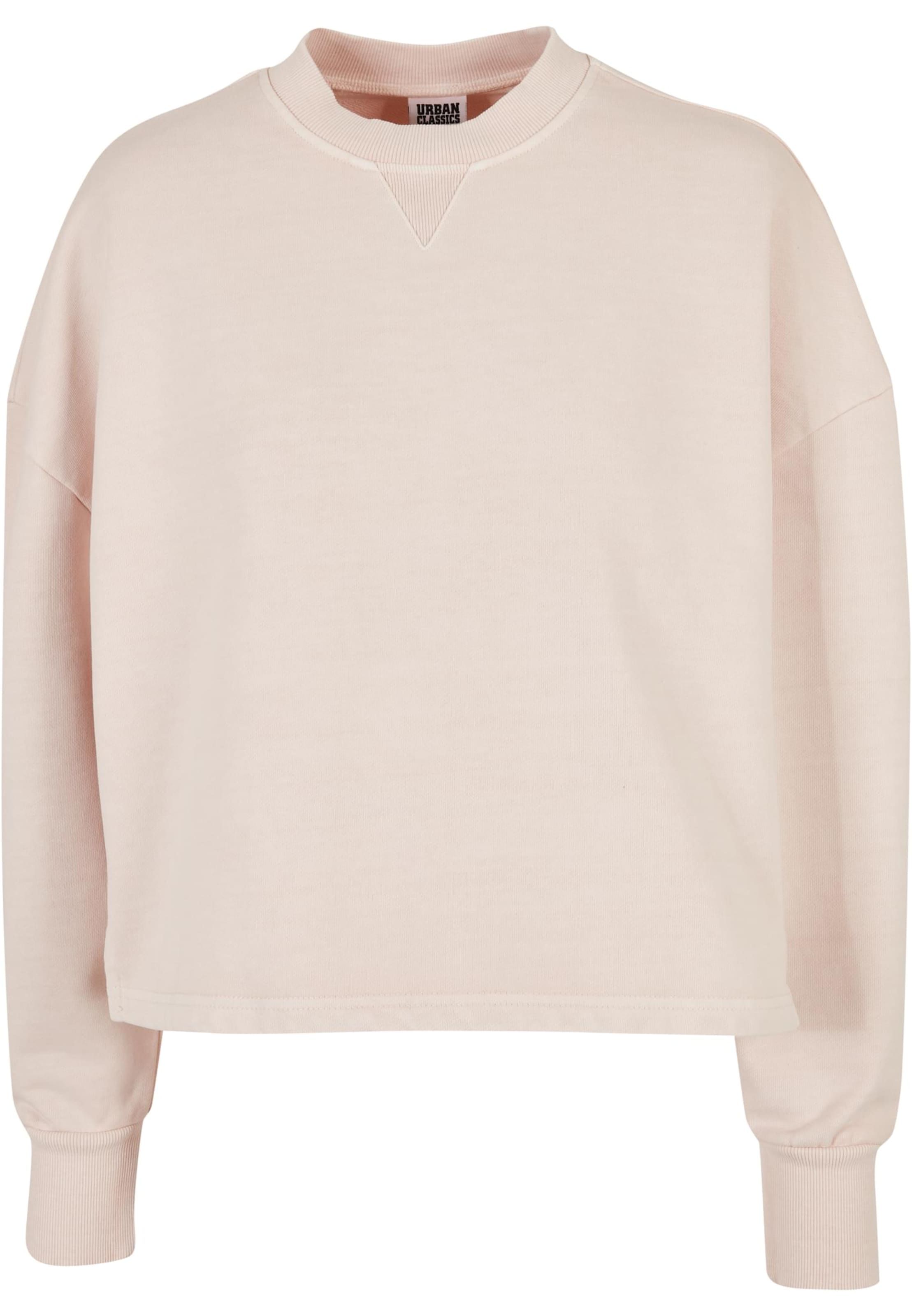 Sweat-shirt Urban Classics en rose : devant
