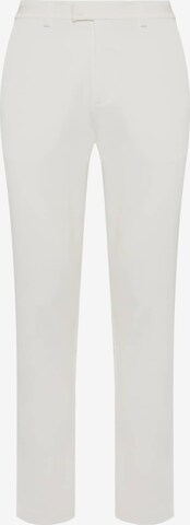 Pantalon chino Boggi Milano en beige : devant