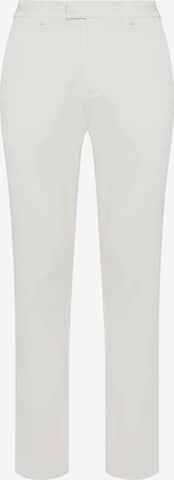 Boggi Milano Slim fit Chino trousers in Beige: front