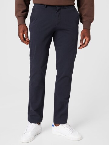 Dockers - Slimfit Pantalón chino 'SMART' en azul: frente