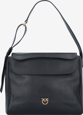 PINKO Shoulder Bag 'Leaf' in Black: front