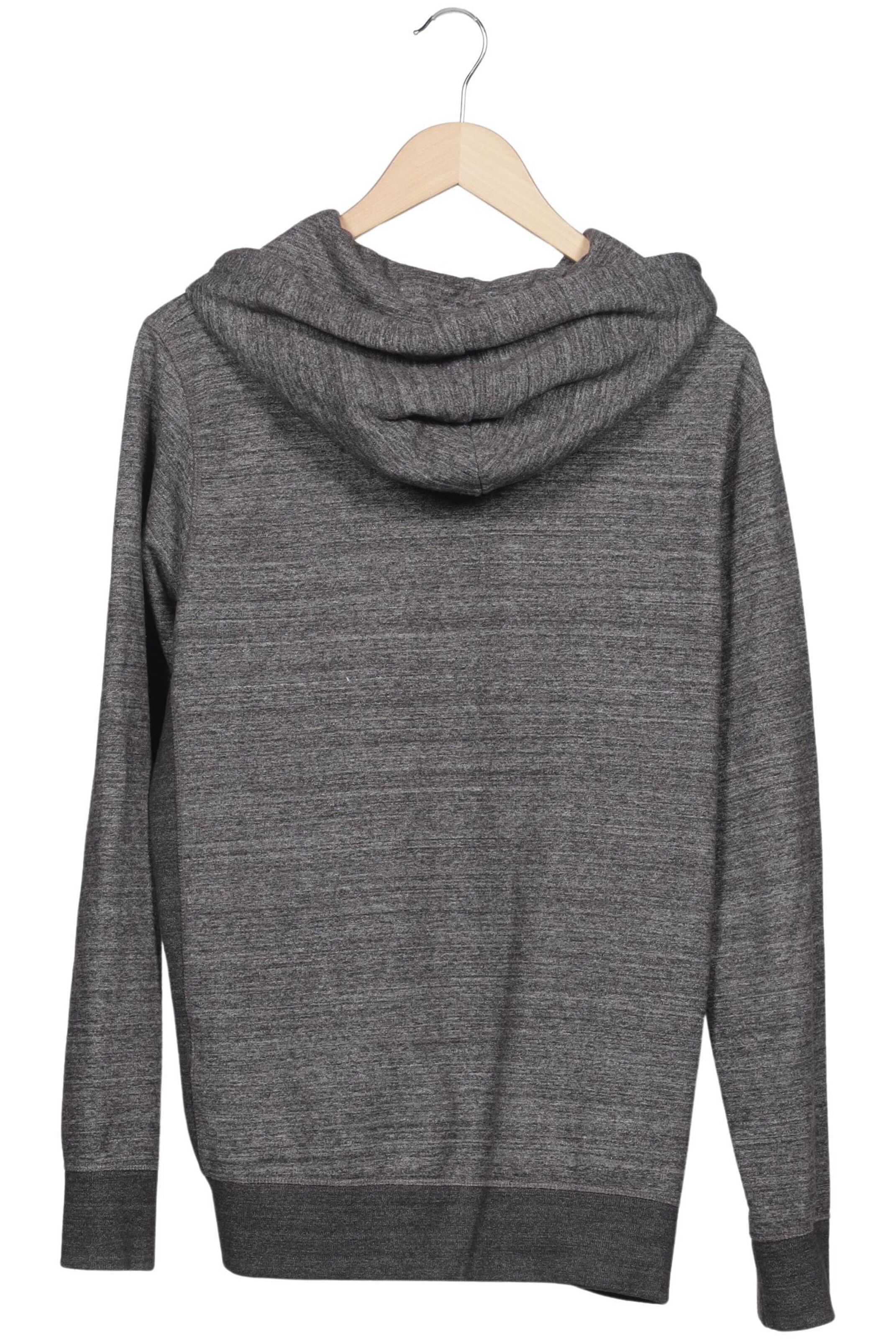 JACK & JONES Sweatshirt & Zip-Up Hoodie in L in Grey