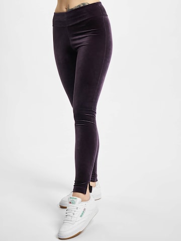 Skinny Leggings di Reebok in lilla