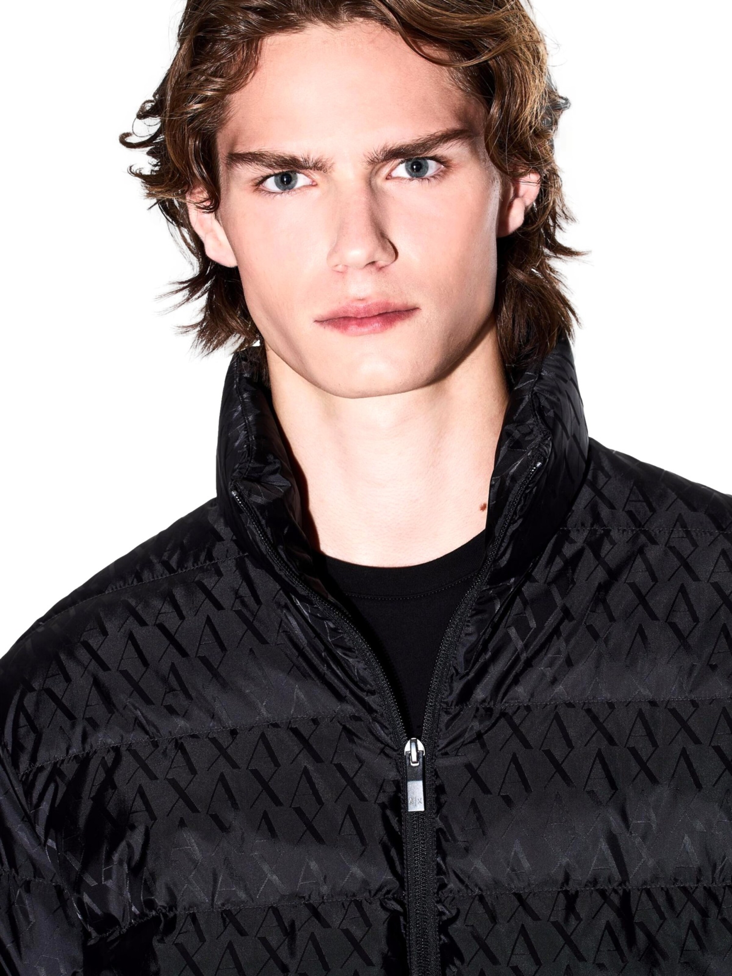 ARMANI EXCHANGE Winter jacket in Black